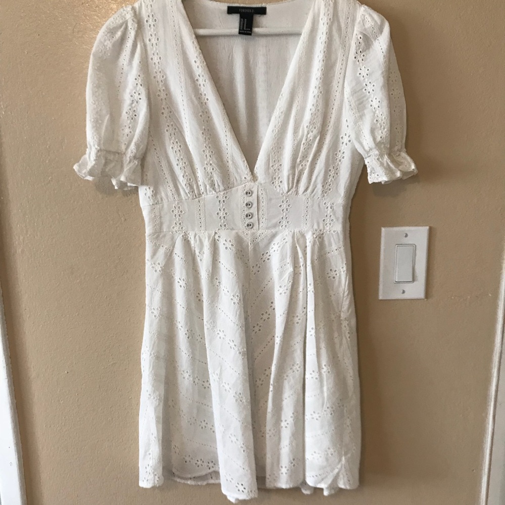 Eyelet dress